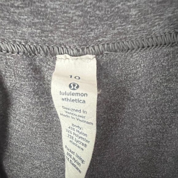 Lululemon Straight Legged Grey Pants size 10 - Picture 5 of 5
